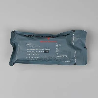 ИПП Израильский бандаж 15см (индивидуальный перевязочный пакет)